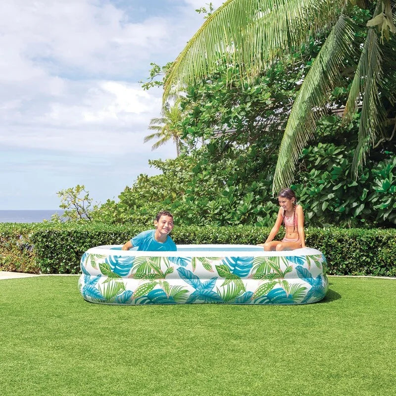 INTEX Piscina Dreptunghiulara Family Tropical Ix57177