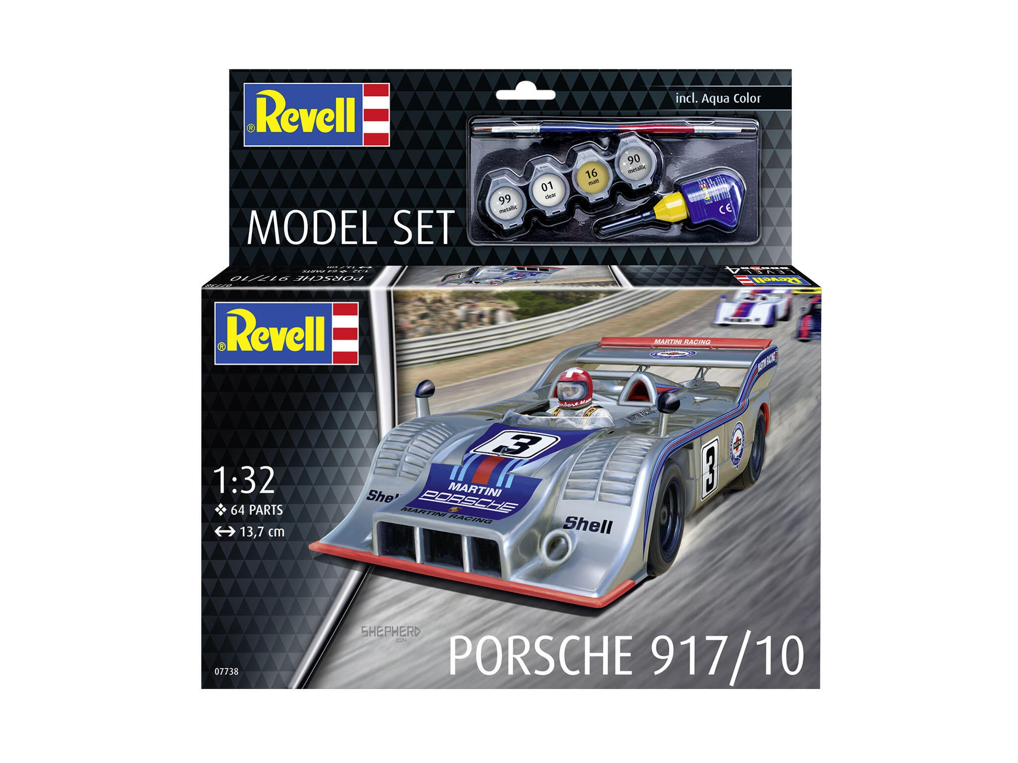 Set Model Porsche 917/10 Revell Cu Accesorii De Baza