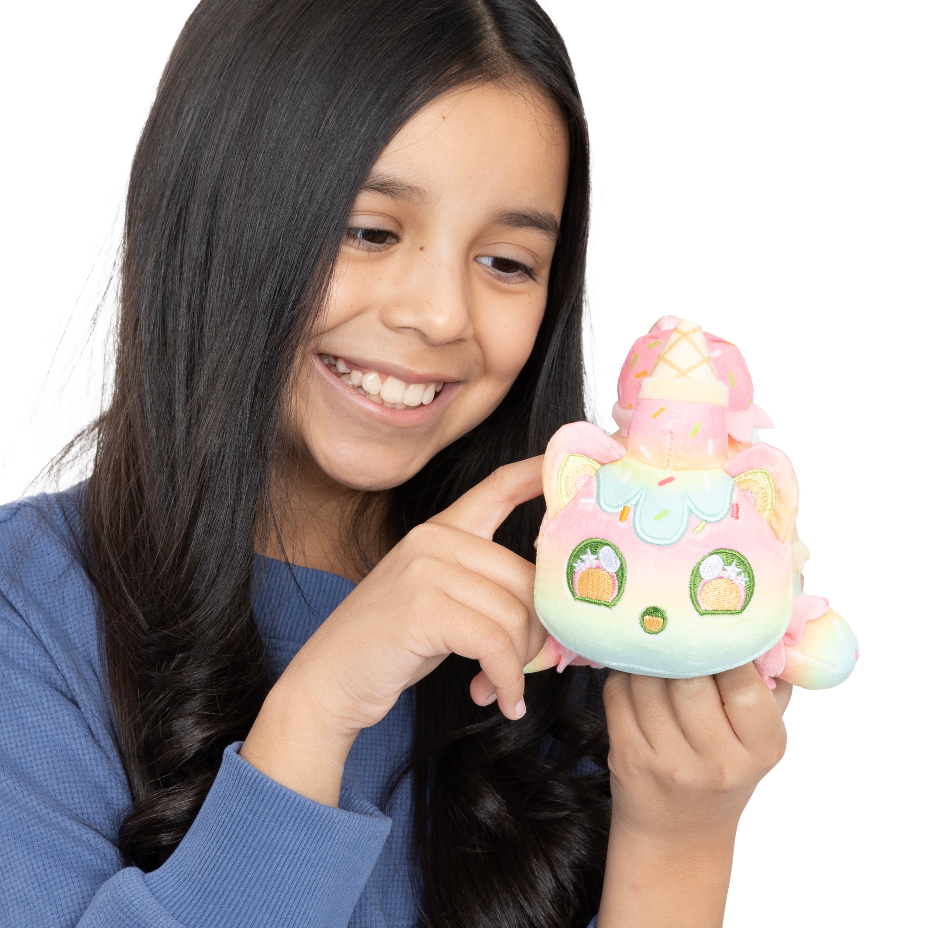 Plus Aphmau 15 cm MeeMeow Mystery Plush Ice Cream Seria Inghetata – Aphmau & Prietenii 6027IC