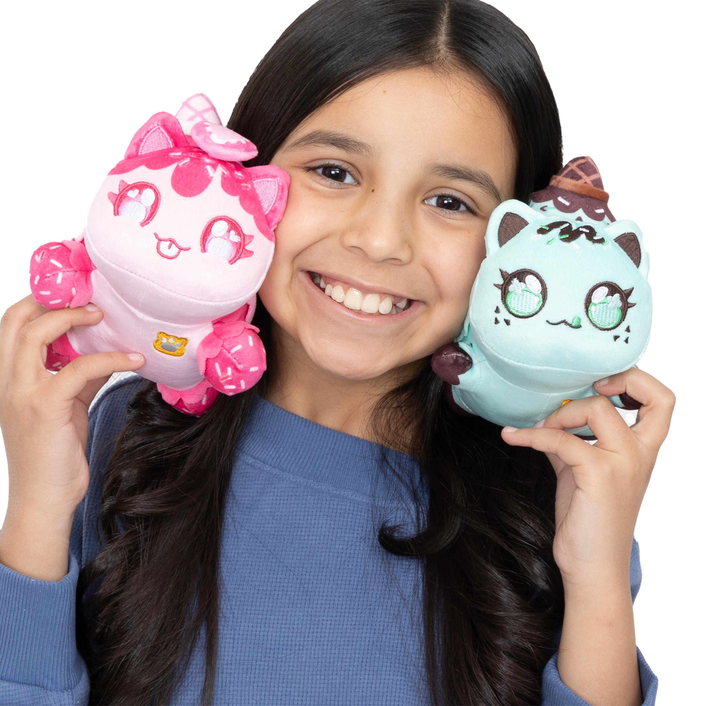 Plus Aphmau 15 cm MeeMeow Mystery Plush Ice Cream Seria Inghetata – Aphmau & Prietenii 6027IC