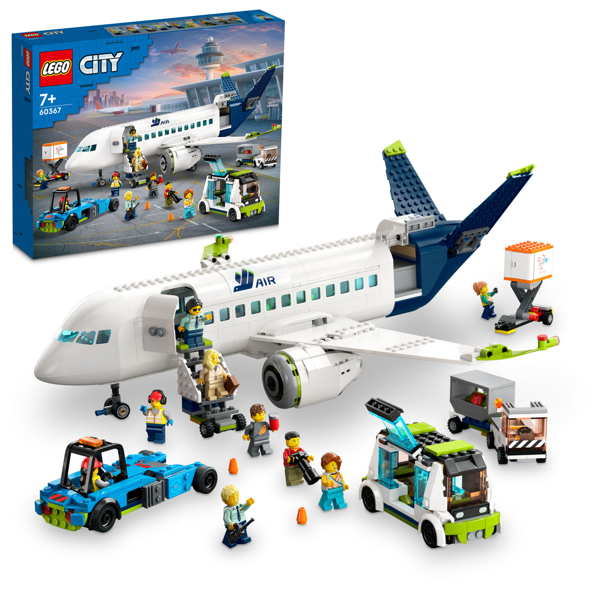 LEGO® City - Avion de pasageri 60367