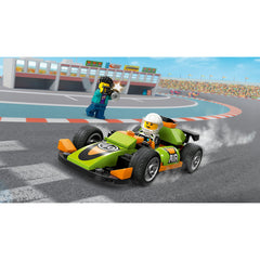 LEGO® City - Masina de curse verde 60399, 56 piese