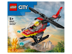 LEGO® City - Elicopter de pompieri 60411, 85 piese