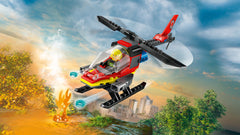 LEGO® City - Elicopter de pompieri 60411, 85 piese