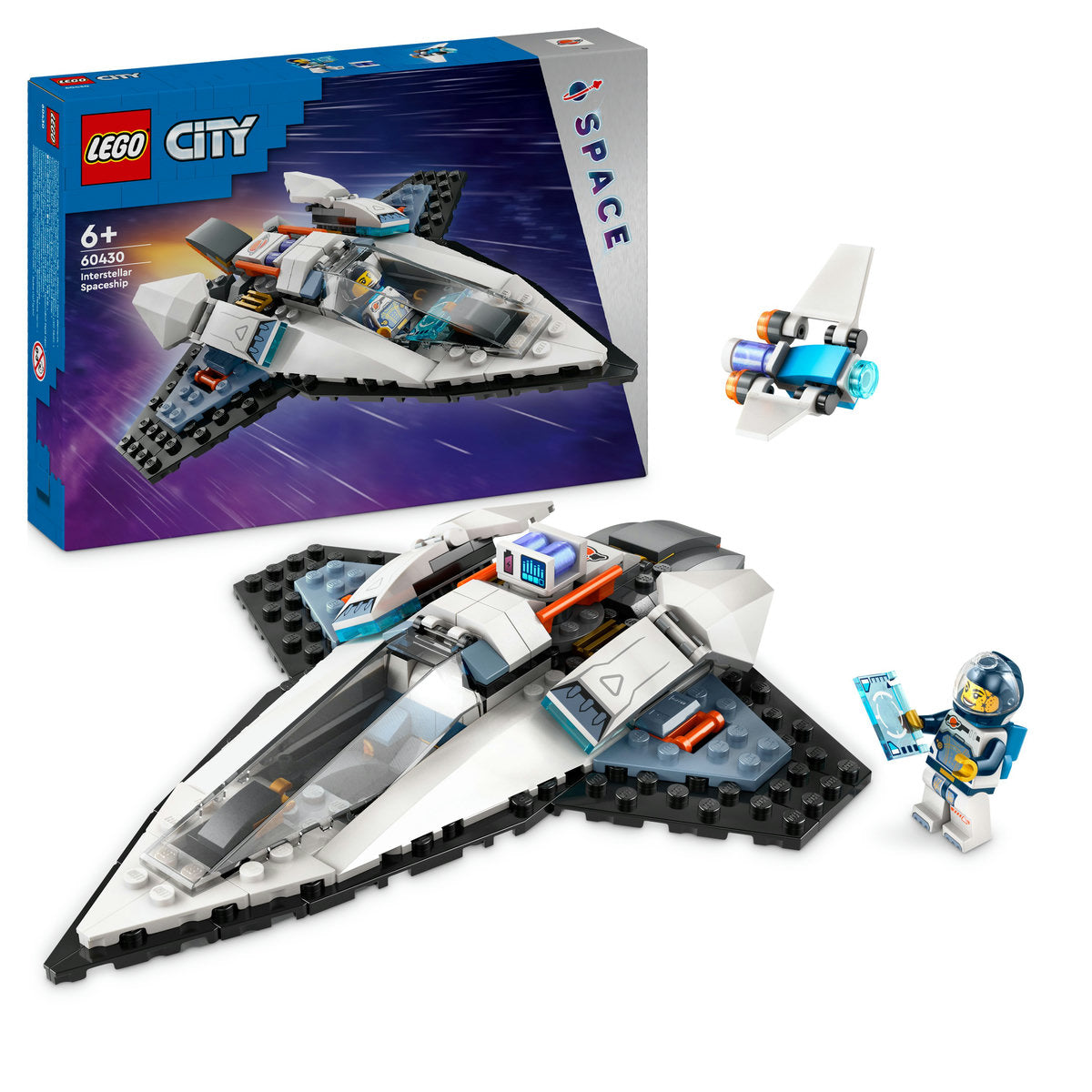LEGO® City - Nava spatiala interstelara 60430, 240 piese