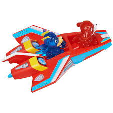 Set figurine cu avion Chase si Marshall SPM6058768