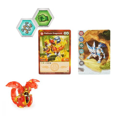 BAKUGAN FIGURINE METALICE DRAGONUL ROSU S4 SPM6063485