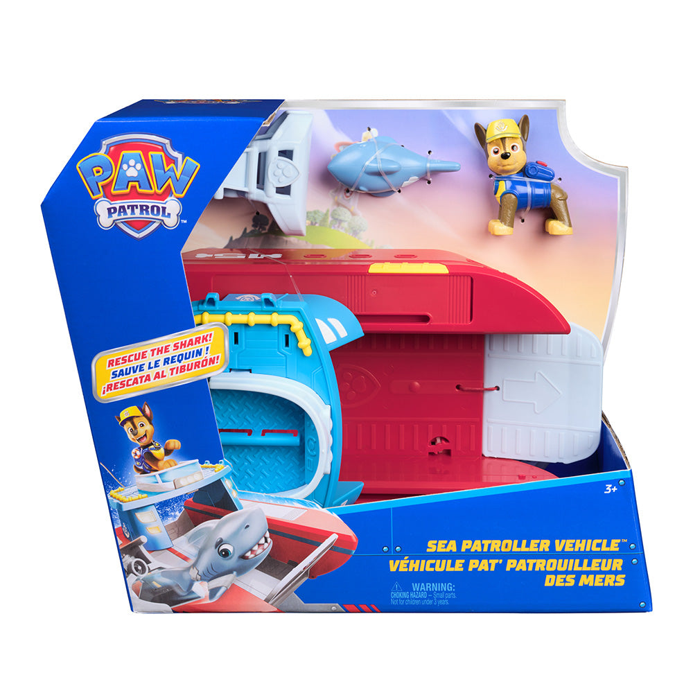 Paw Patrol Figurina Si Vehicul Maritim Spm6074778