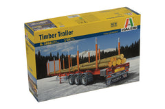 Kit de construit semiremorca TRANSPORT BUSTENI, Lungime 56 cm, Scara 1:24, 3868