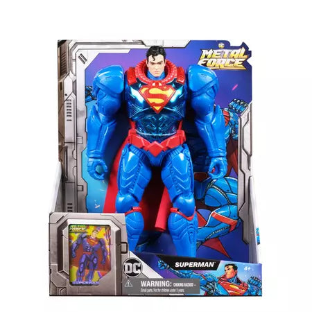 Figurina De Actiune Metal Force Superman 30 cm Spm6072667