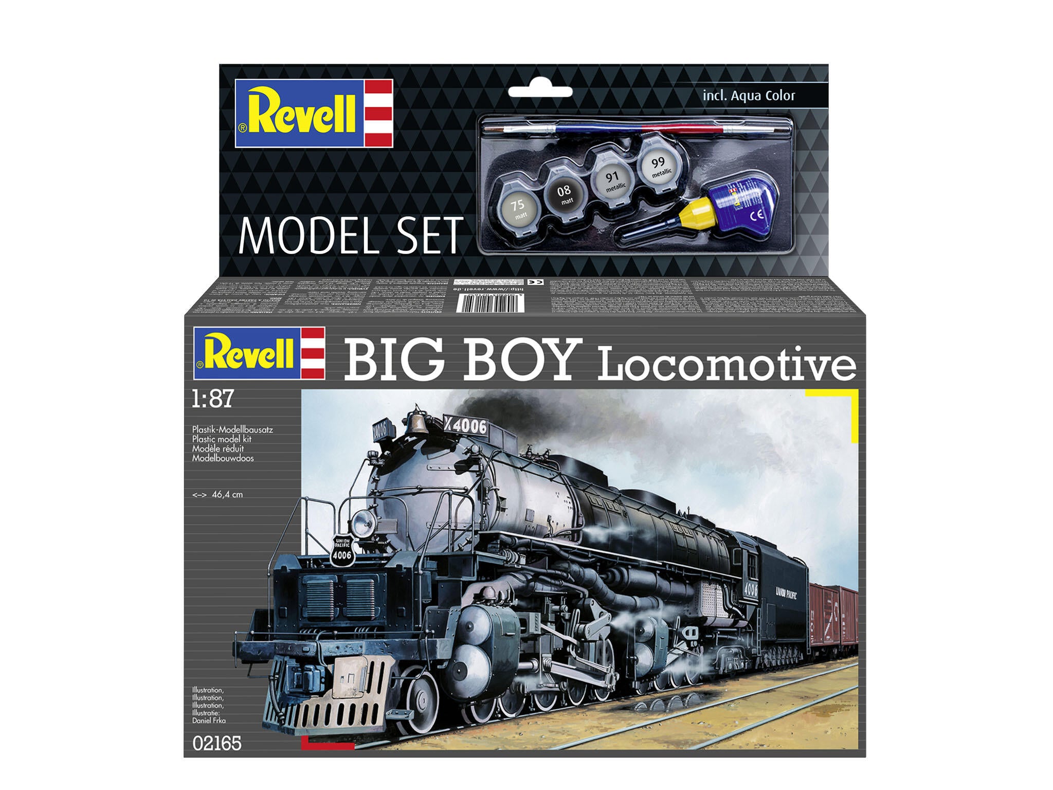 Revell Locomotiva  Model Set Big Boy Locomotive Rev62165