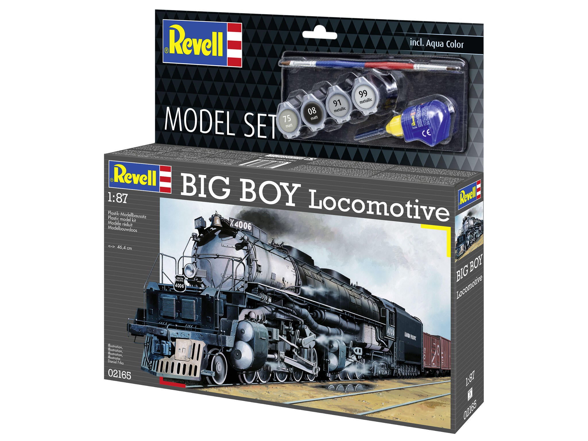 Revell Locomotiva  Model Set Big Boy Locomotive Rev62165
