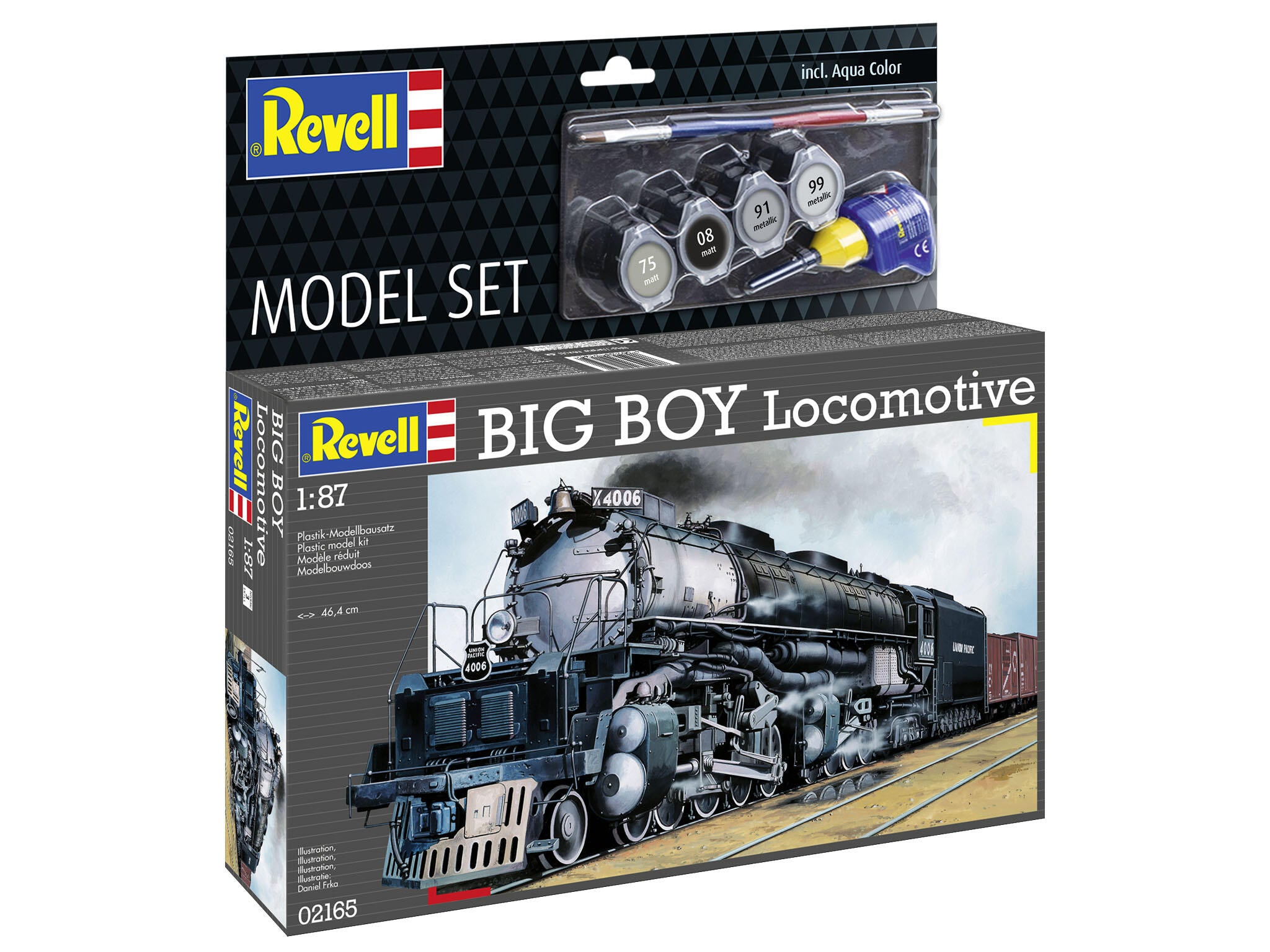 Revell Locomotiva  Model Set Big Boy Locomotive Rev62165