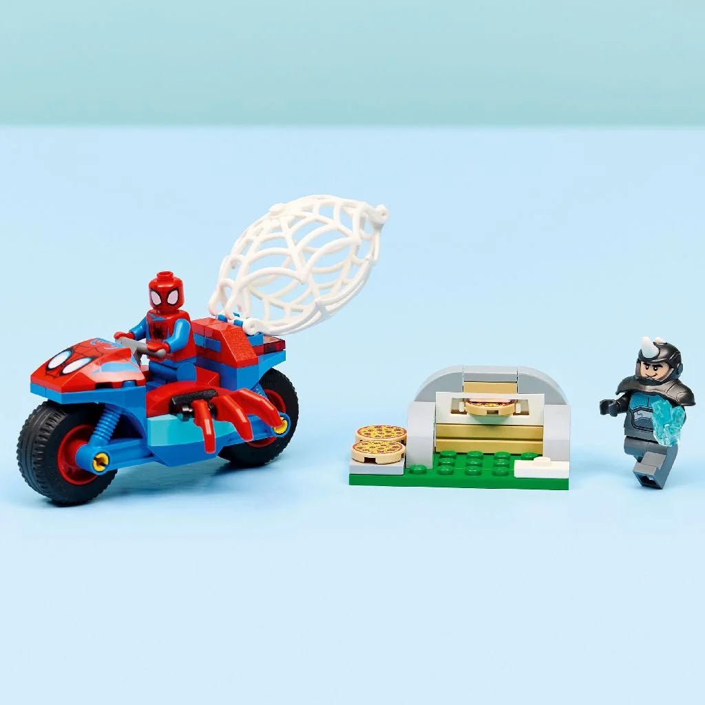 LEGO® Marvel Spidey Pe Motocicletă Vs Rhino