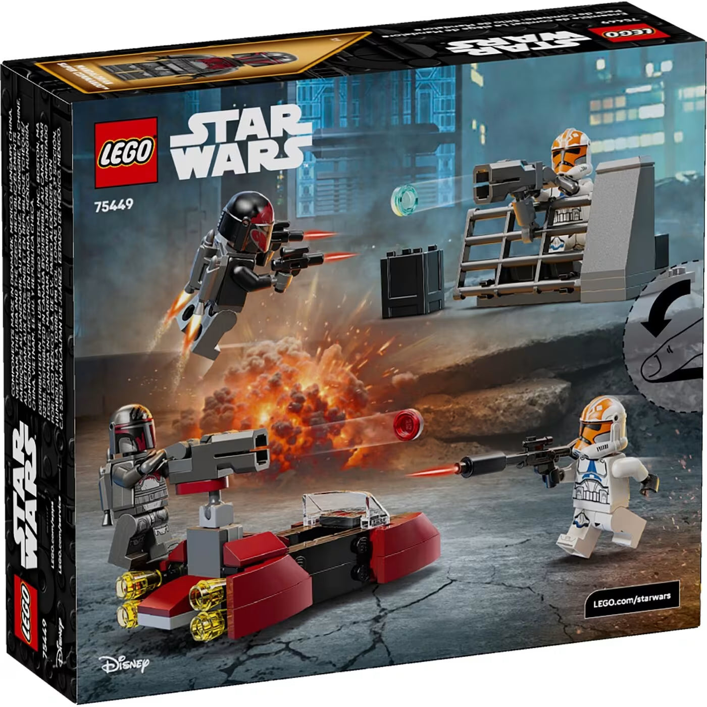 LEGO® Star Wars - Pachet De Luptă Asediul De Pe Mandalore