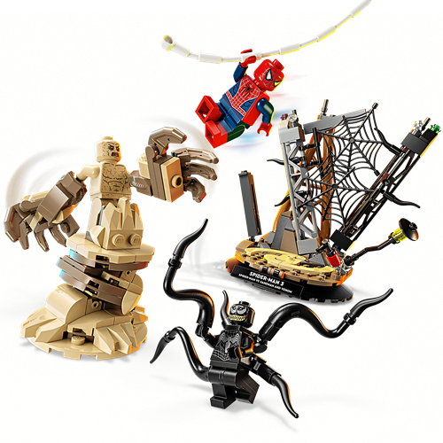 LEGO® Marvel - Bătălie Memorabilă: Omul Păianjen Vs Sandman