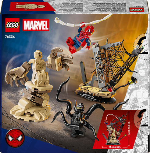 LEGO® Marvel - Bătălie Memorabilă: Omul Păianjen Vs Sandman