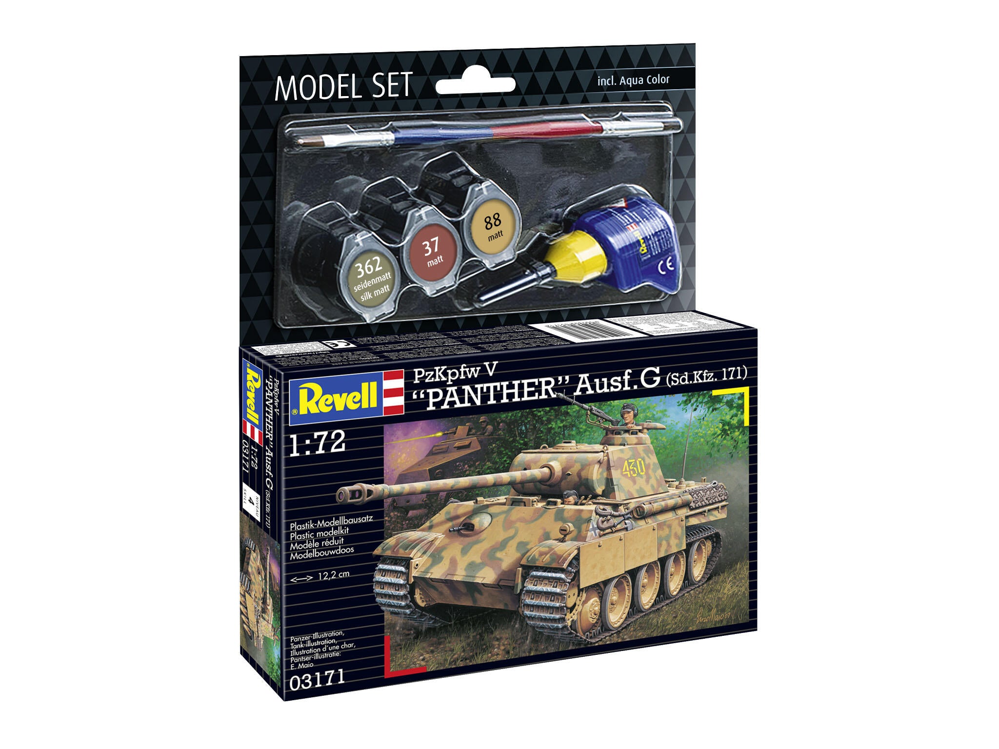 Revell Vehicul Militar  Model Set Panther Ausf. G (Sd.Kfz. 171) Rev63171