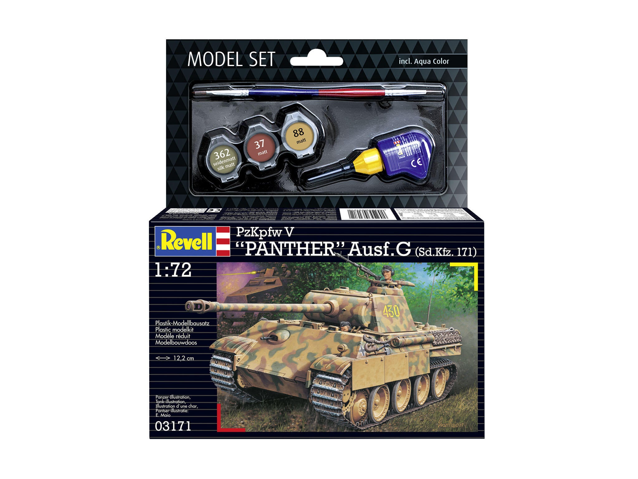 Revell Vehicul Militar  Model Set Panther Ausf. G (Sd.Kfz. 171) Rev63171