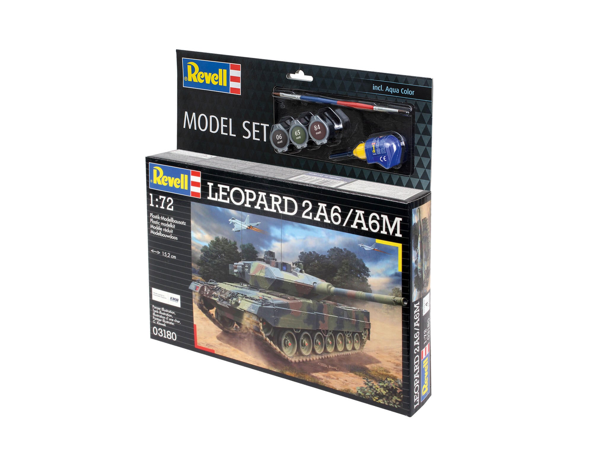 Revell Vehicul Militar  Model Set Leopard 2A6/A6M Rev63180