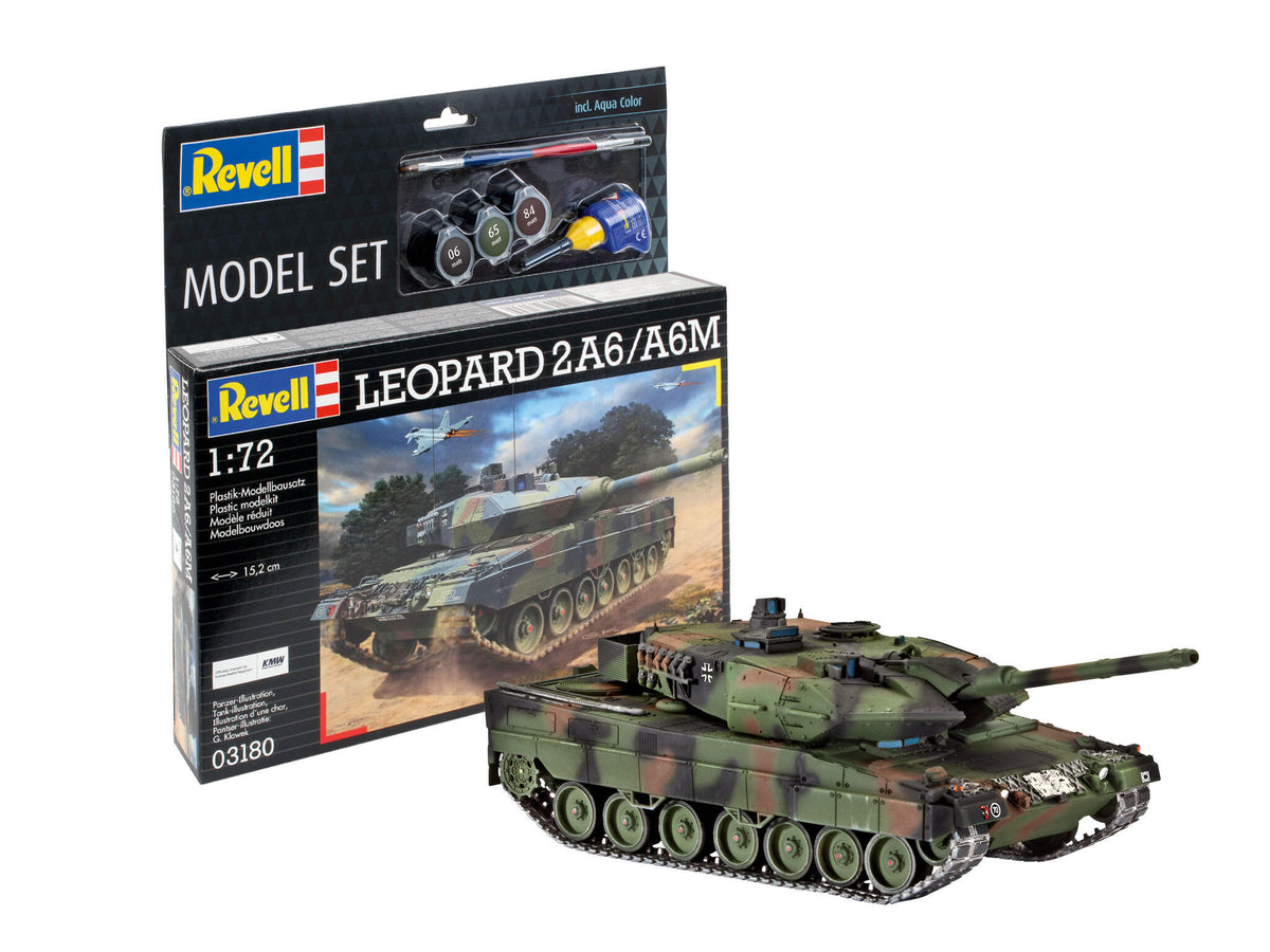 Revell Vehicul Militar  Model Set Leopard 2A6/A6M Rev63180