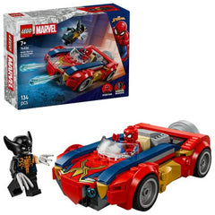 LEGO® Marvel – Omul Păianjen În Mașină Vs Wolverine Venomizat