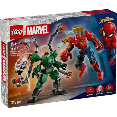 LEGO® Marvel – Bătălia roboților: Omul Păianjen vs Doc Ock