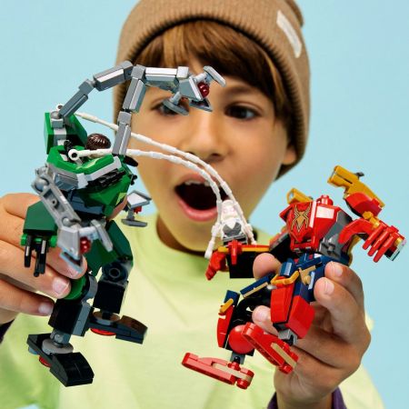 LEGO® Marvel – Bătălia roboților: Omul Păianjen vs Doc Ock