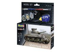 Set Macheta Revell Vehicul Militar Sherman M4A1 Scara 1:72Rev63290