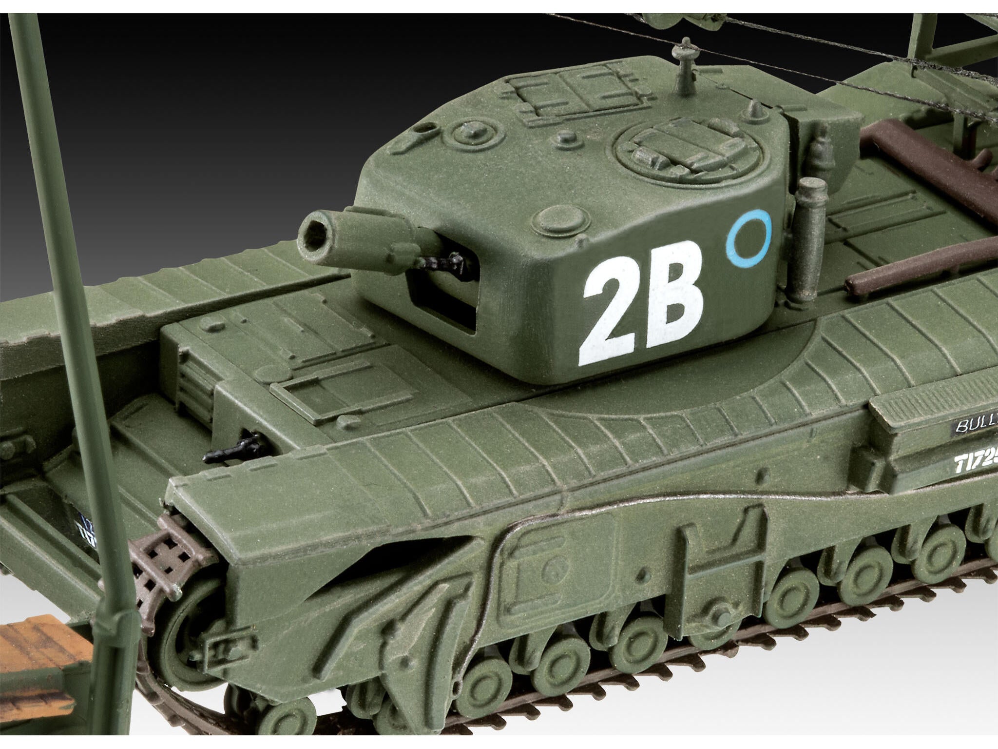 Set Macheta Revell Vehicul Militar Churchill A.V.R.E. Scara 1:76 Rev63297