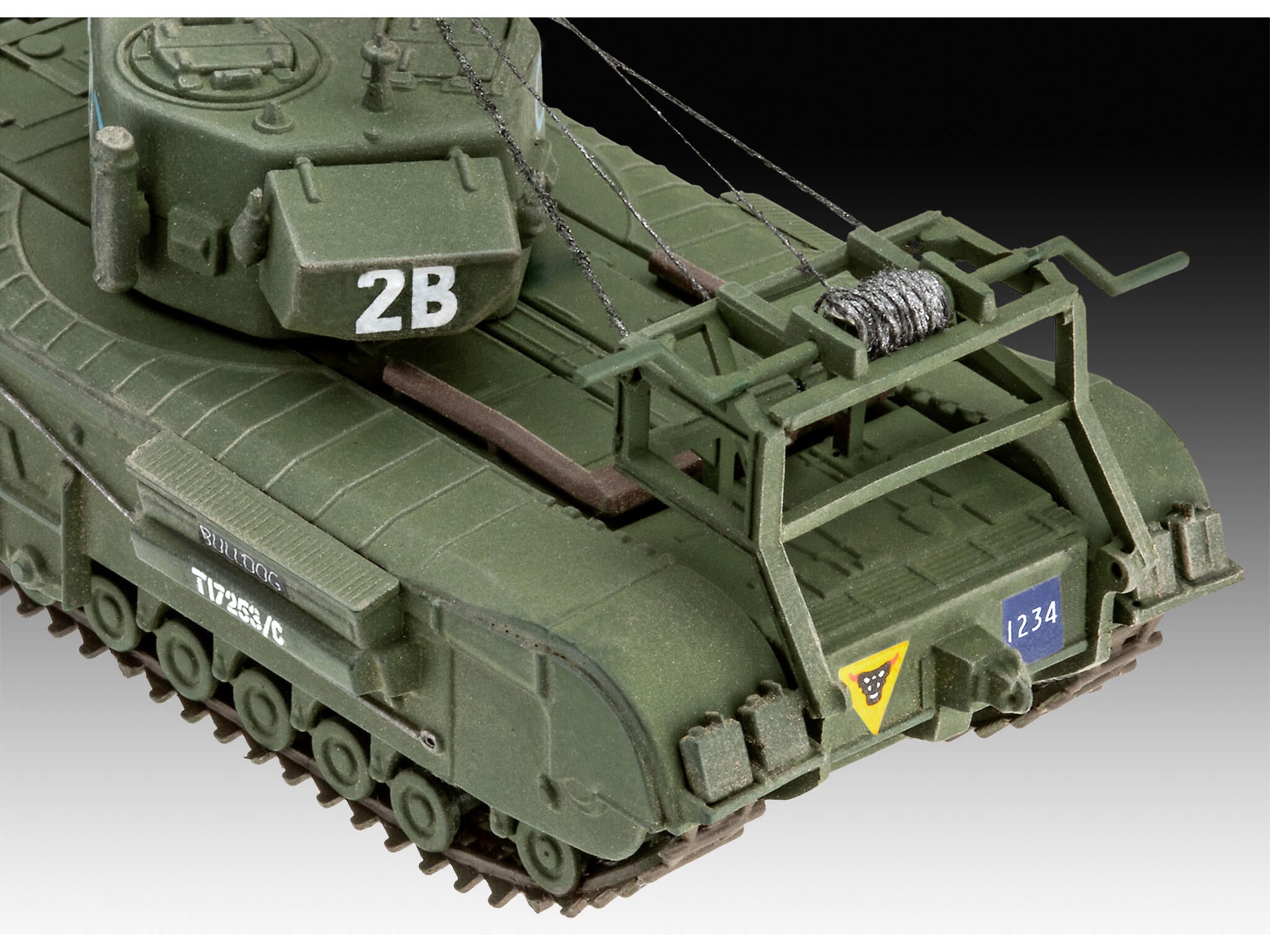 Set Macheta Revell Vehicul Militar Churchill A.V.R.E. Scara 1:76 Rev63297