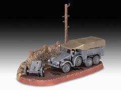 Revell Vehicul Militar  Model Set Krupp Protze Kfz 69 With 3.7Cm Pak Rev63344