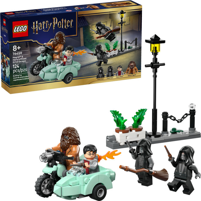 LEGO® Harry Potter™ - Hagrid™ Și Harry În Fugă De Pe Aleea Boschetelor