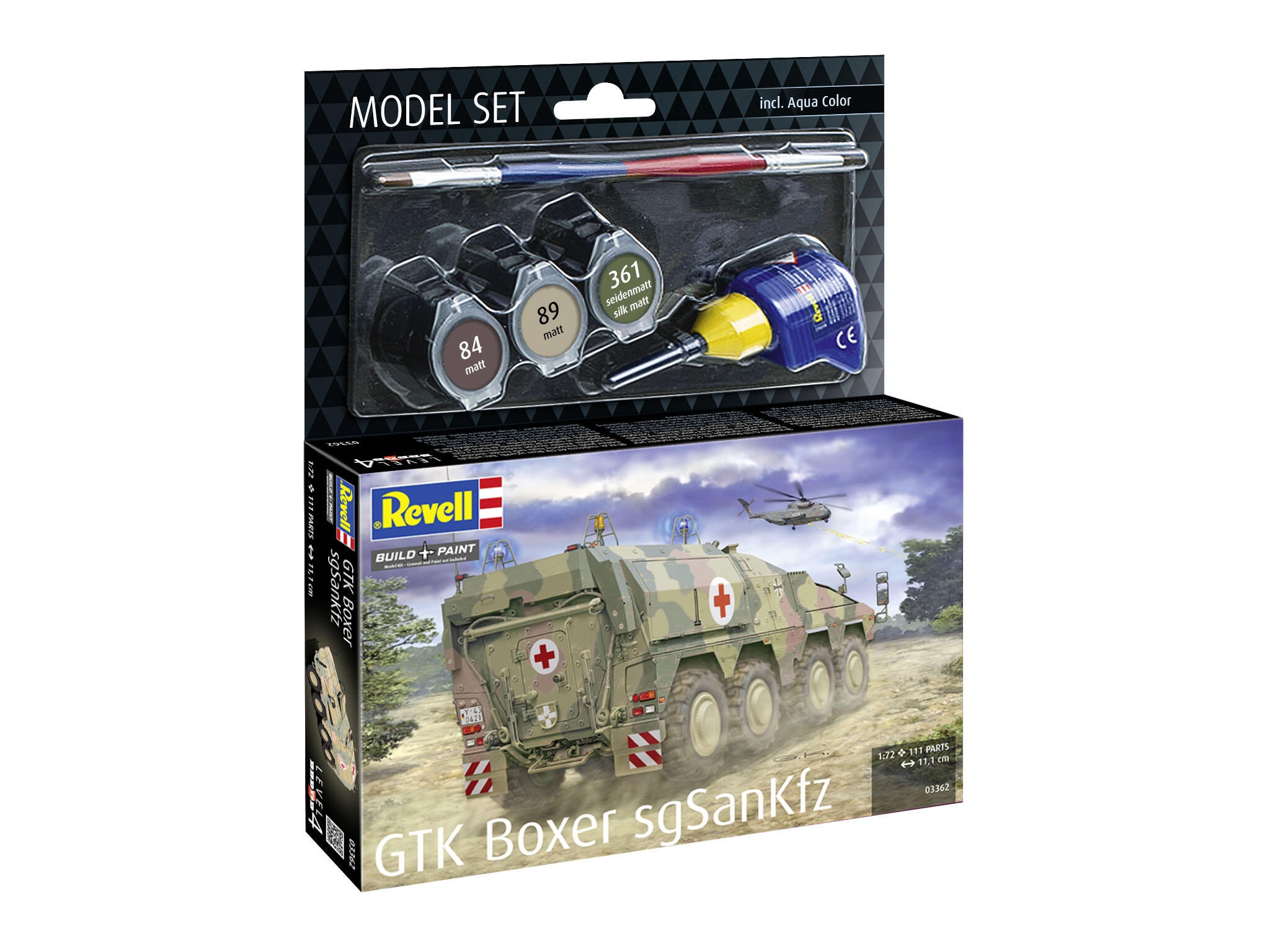 Revell Vehicul Militar  Model Set Gtk Boxer Sgsankfz Rev63362