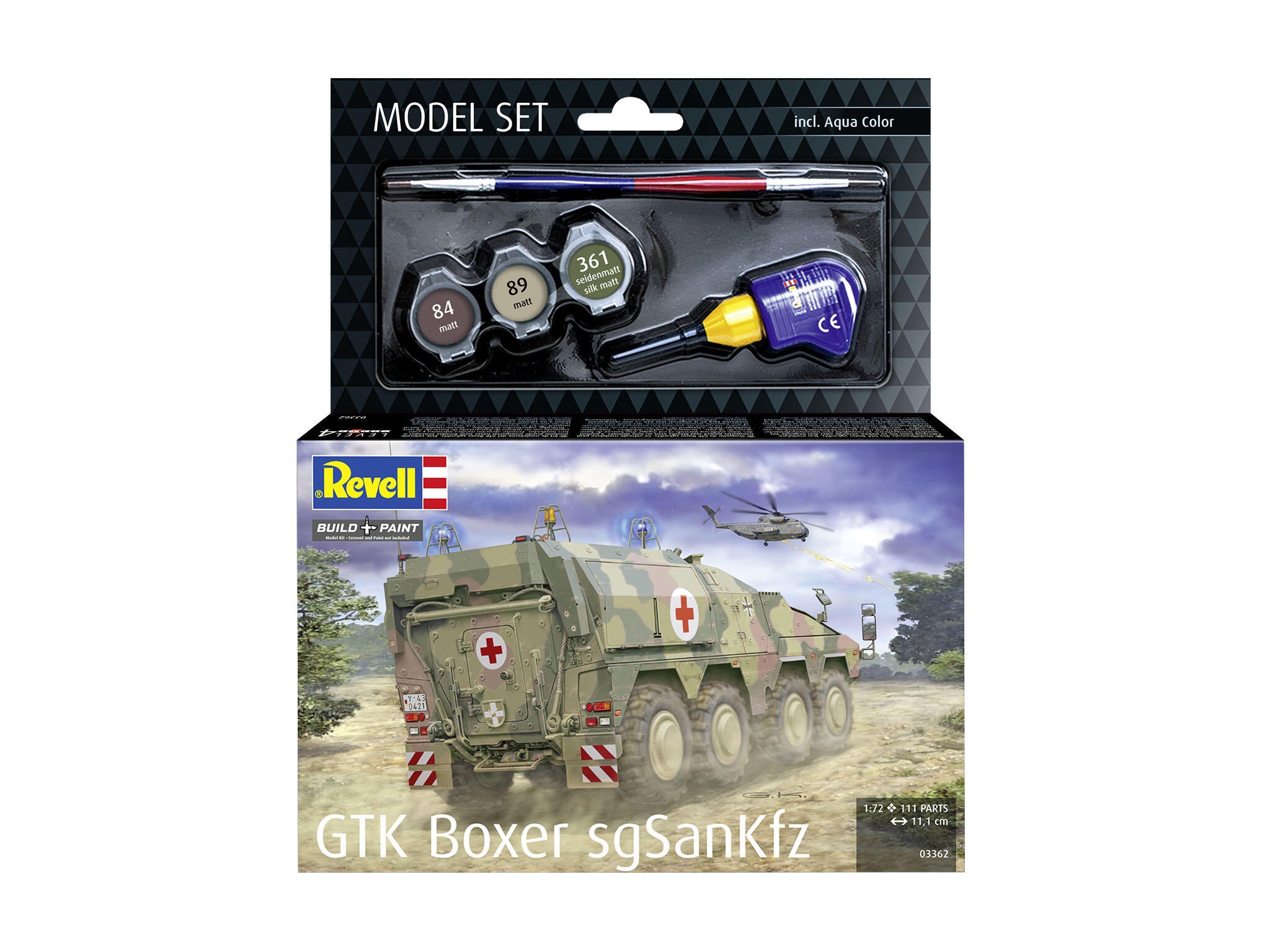 Revell Vehicul Militar  Model Set Gtk Boxer Sgsankfz Rev63362