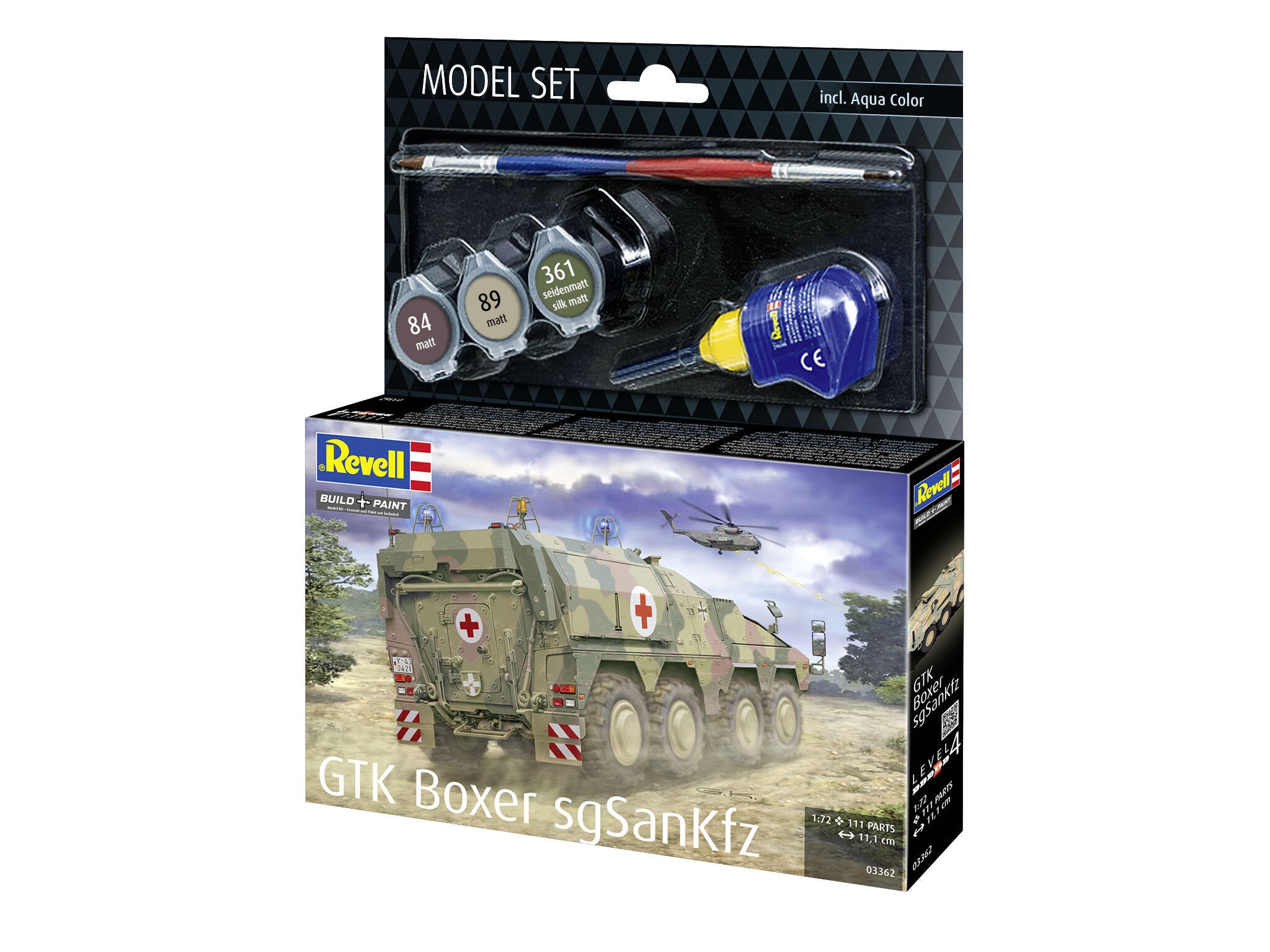 Revell Vehicul Militar  Model Set Gtk Boxer Sgsankfz Rev63362