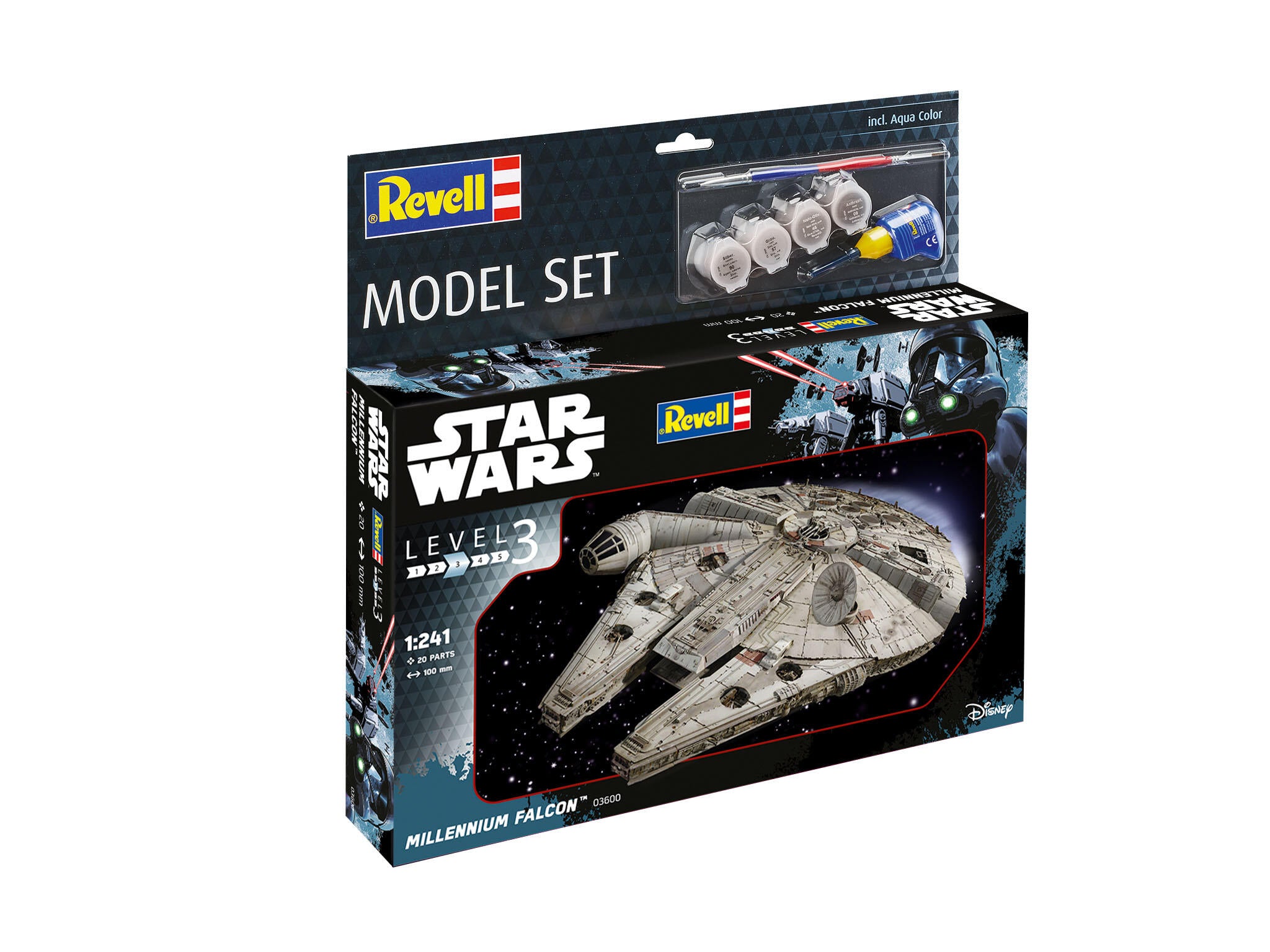 Revell Kit Star Wars Millenium Falcon Scara 1:241 Rev63600