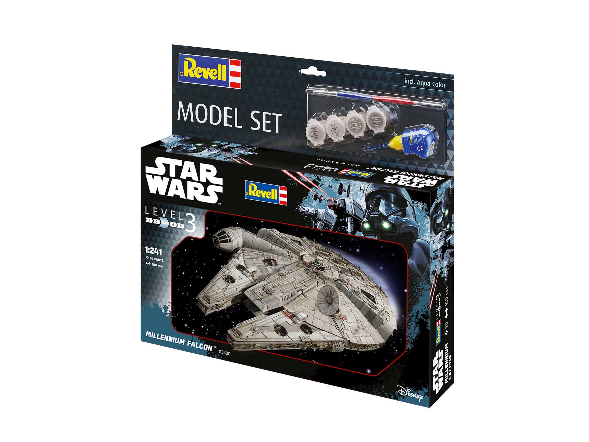 Revell Kit Star Wars Millenium Falcon Scara 1:241 Rev63600