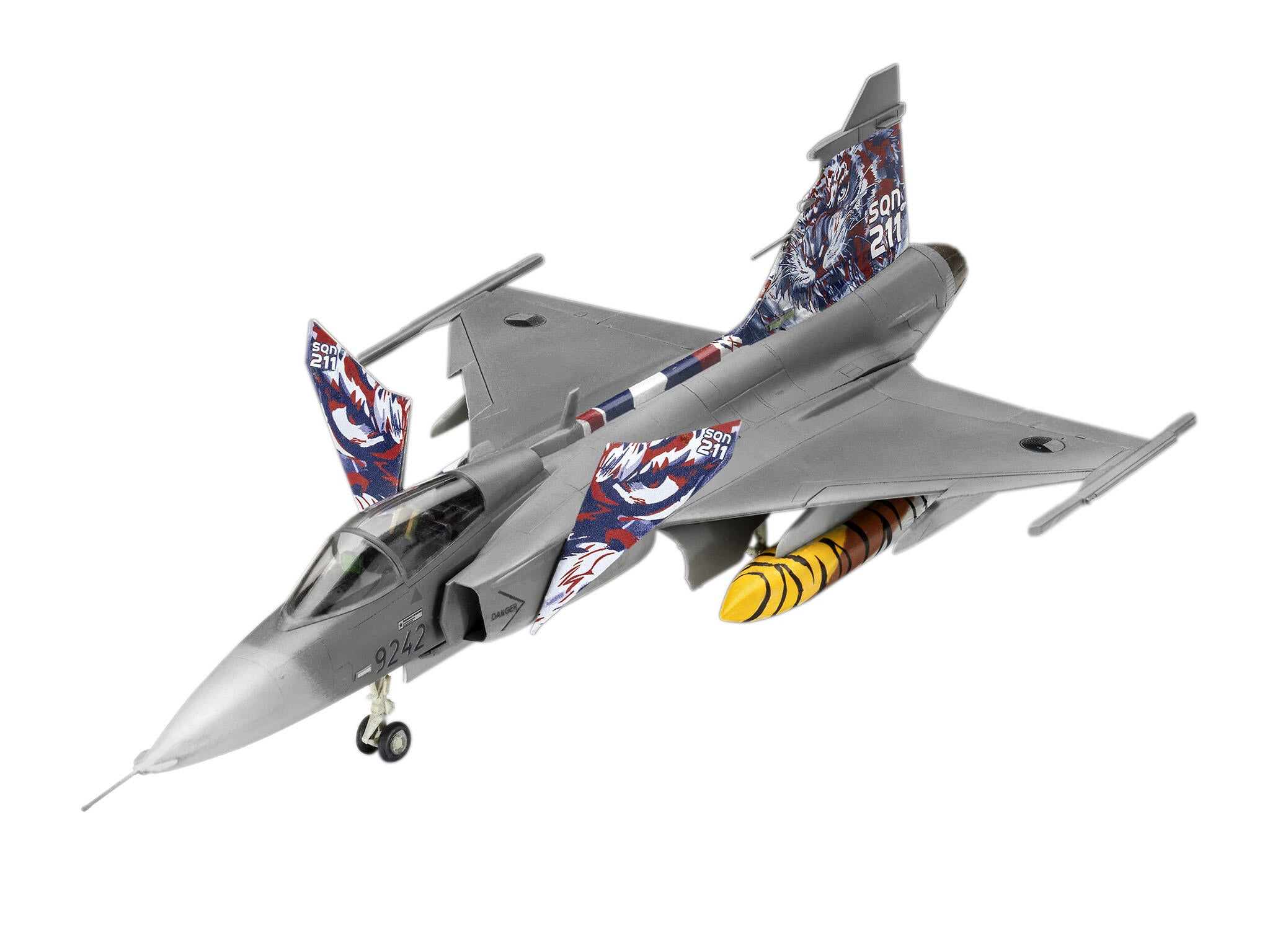 Set Macheta Revell Avion Saab Jas-39C Gripen Scara 1:72 Rev63776