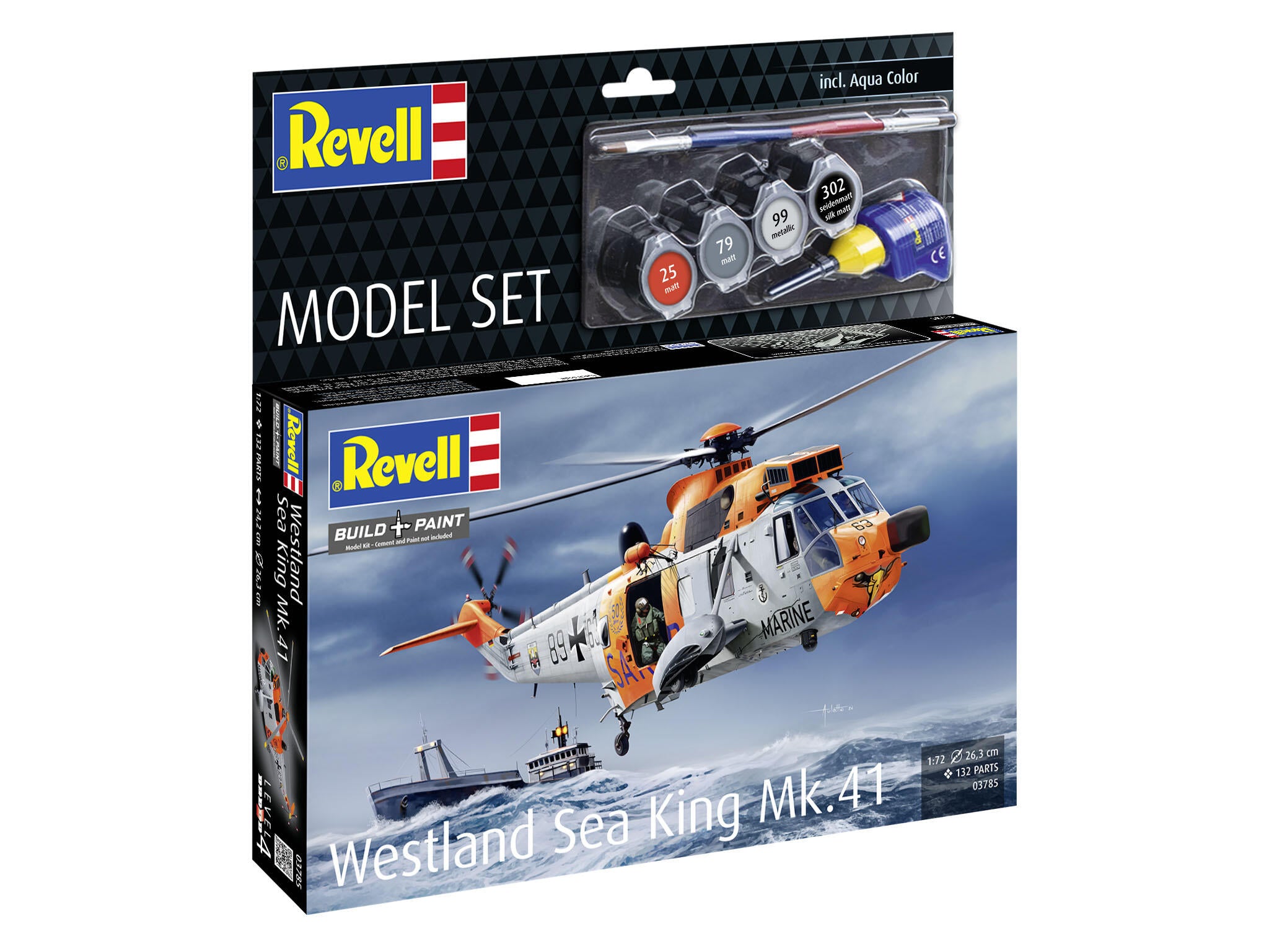 Set Macheta Revell Avion Westland Sea King Mk. 41 Scara 1:72 Rev63785