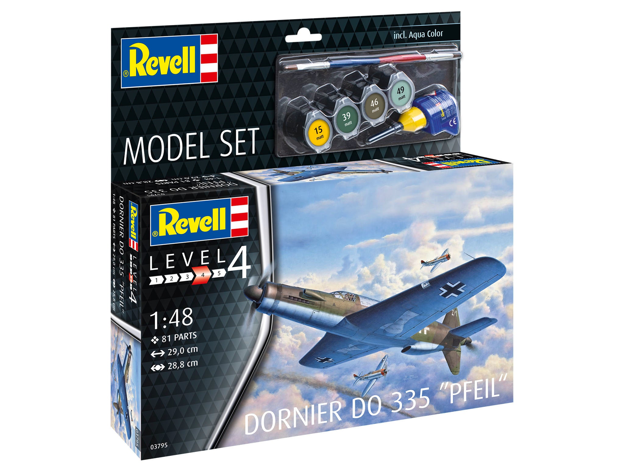 Revell 63795 Do335 Pfeil Model Set