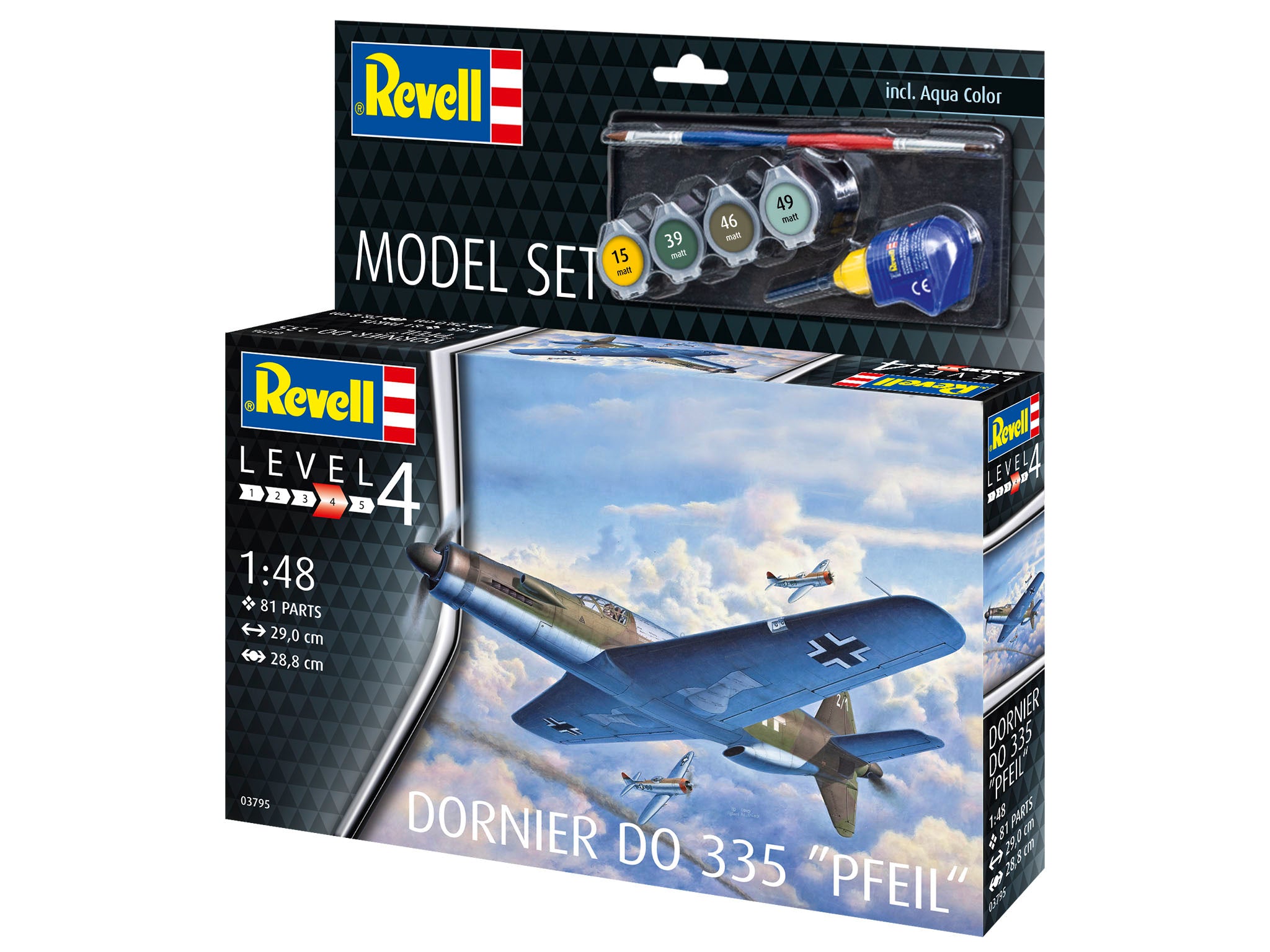 Revell 63795 Do335 Pfeil Model Set