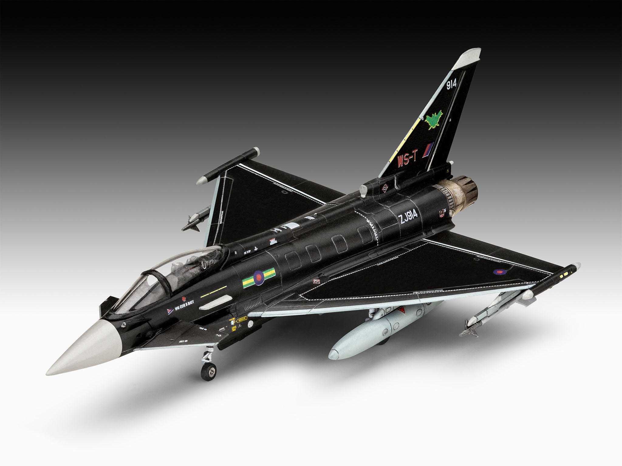 Aeromodel de construit, Revell, Eurofighter Typhoon RAF, 63 piese 63796