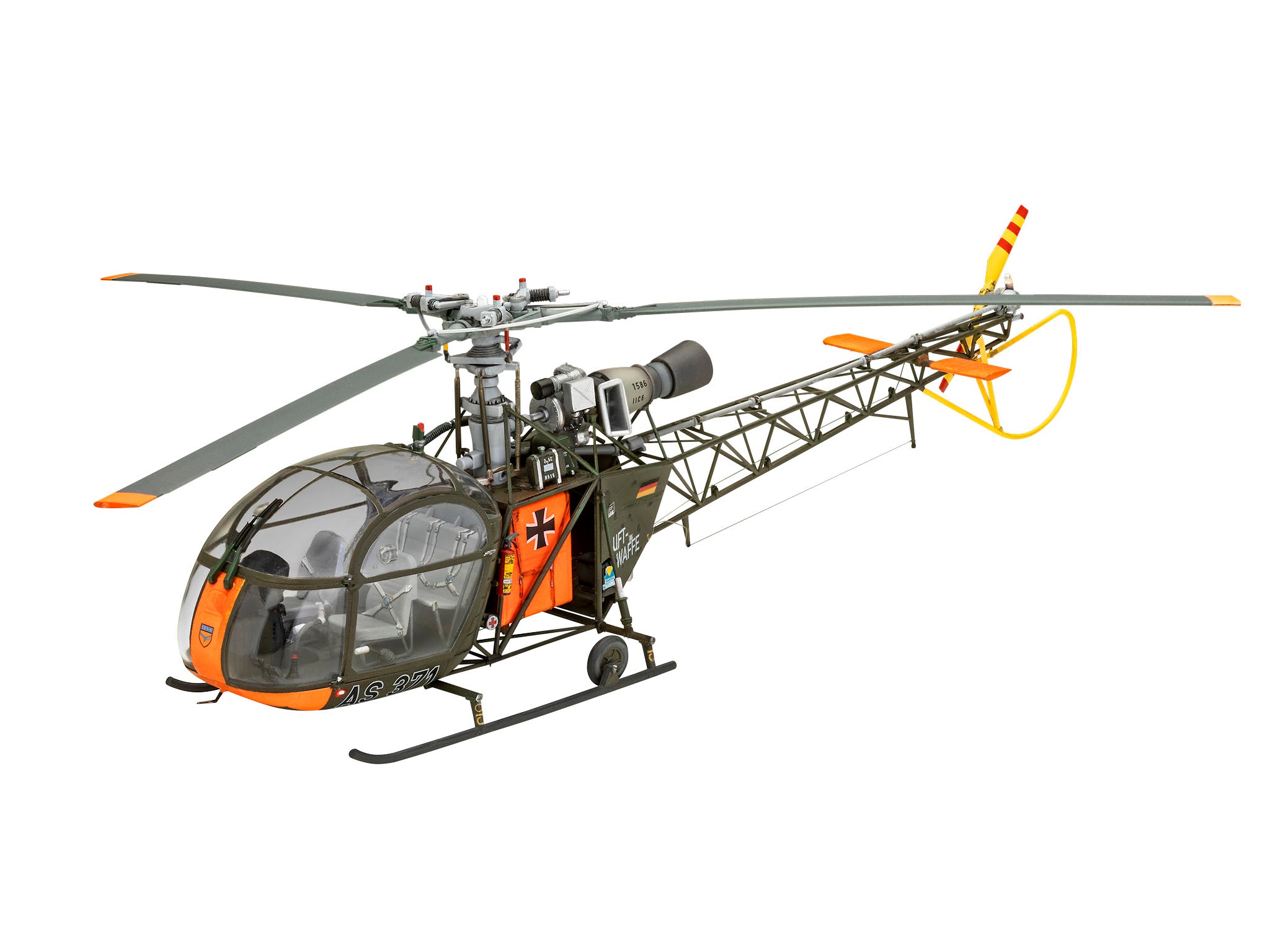 Revell  Aerospatiale Alouette II - Model Set 63804