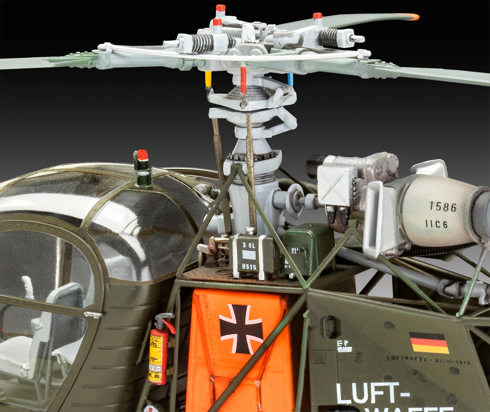 Revell  Aerospatiale Alouette II - Model Set 63804