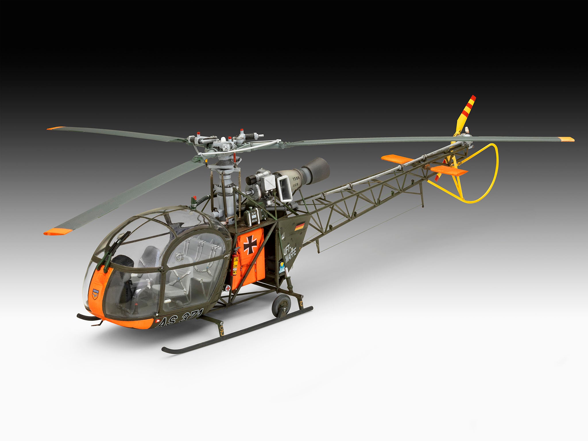 Revell  Aerospatiale Alouette II - Model Set 63804