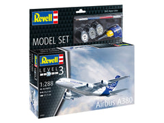 Set de asamblare, Revell, Airbus A380, 47 piese : 63808