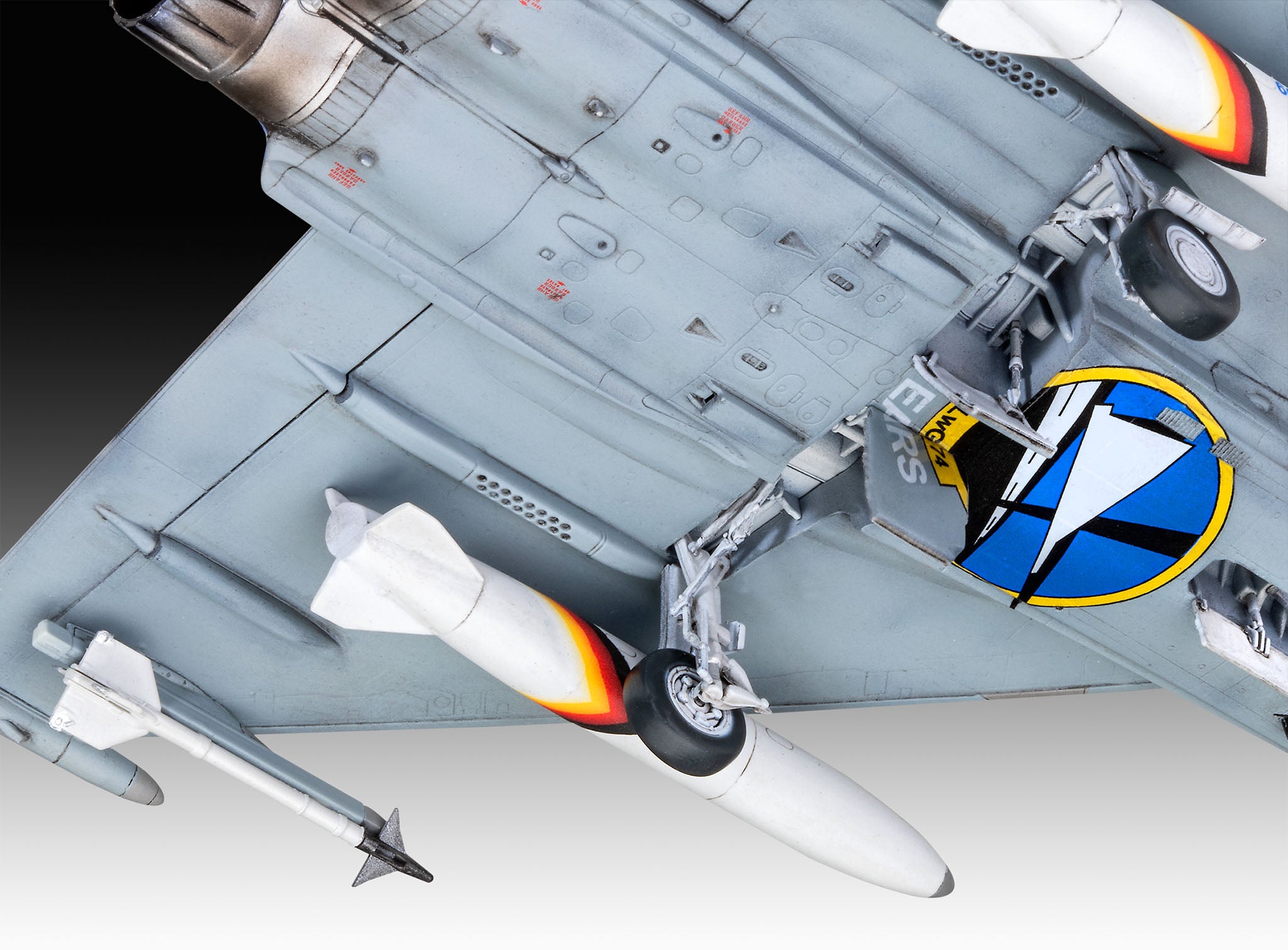 Set de construit Revell aeromodel Eurofighter Typhoon Bavarian Tiger 2021:  Revell 63818