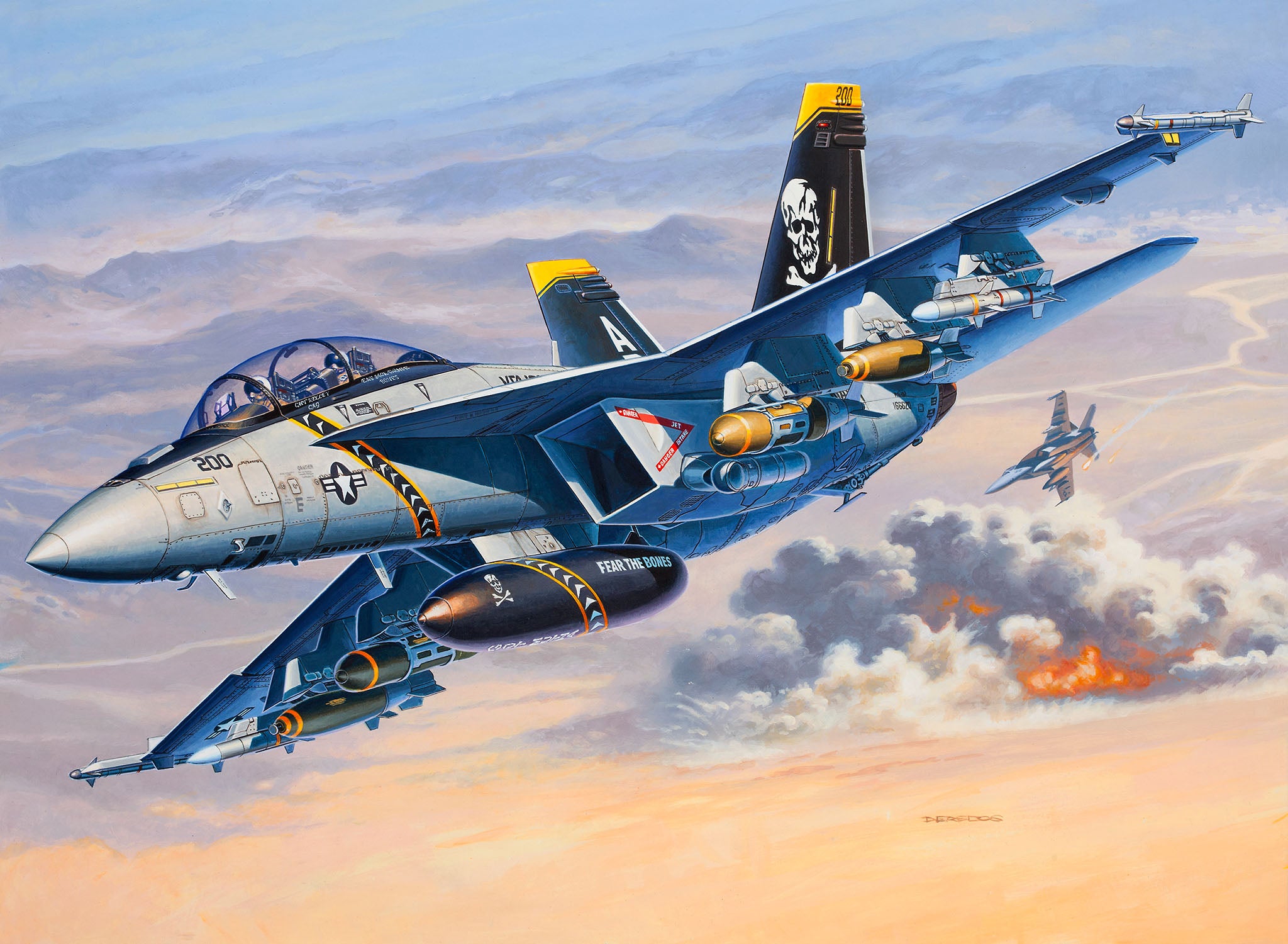 Aeromacheta, Revell, Plastic, F/A-18F Super Hornet, 1:72, 12 ani+ 63834
