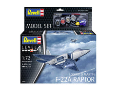 Revell Avion  Model Set Lockheed Martin F-22A Raptor Rev63858